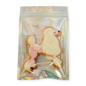 Poodle Decoration Ornament Looks Like A Cookie